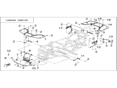 Платформы багажные