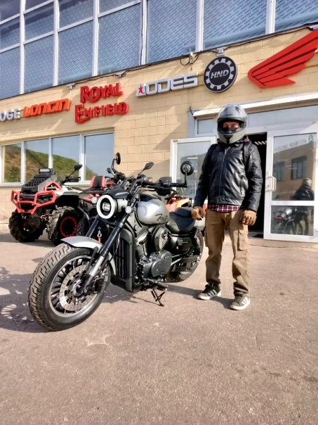 Поздравляем с приобретением круизера QJMOTOR  SRV 600 V 💥