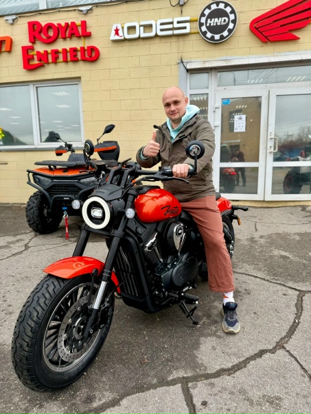 Поздравляем нашего клиента с приобретением потрясающего QJMotor 600V! 🚀